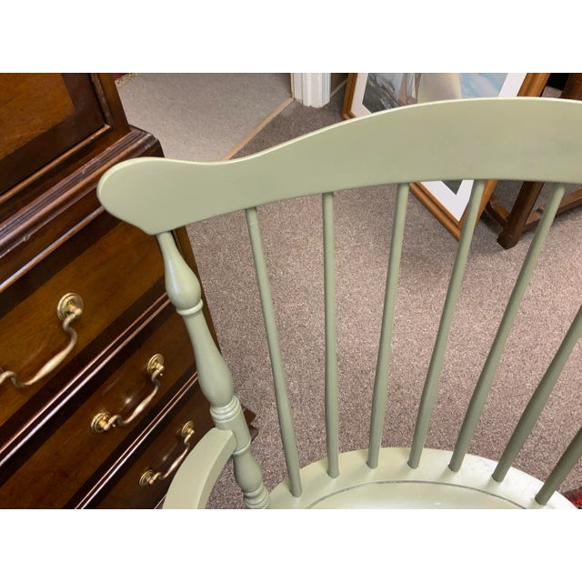 Hitchcock Pair of Late 20th Century Hitchcock Windsor Armchairs For Sale - Image 4 of 11