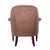 Brown Baker Furniture Brown Leather Barrel Club Lounge Chairs For Sale - Image 8 of 12