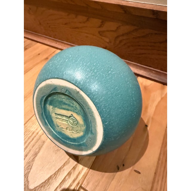 Ephraim Faience Pottery Vase – Perfect Condition - Two Handled Jug - Beautiful Dimensional Glaze Beautiful Ephraim Faience...