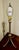 Bernard Collin Signed Handcrafted Pierced Copper Sunflower Table Lamp For Sale - Image 15 of 15
