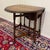 Antique English Table Drop Leaf Gateleg Barley Twist Oak Oval C. 1920-30s For Sale - Image 14 of 17