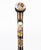 Antique French Gold Plate and Porcelain Walking Sword Stick, 1800s For Sale - Image 15 of 18