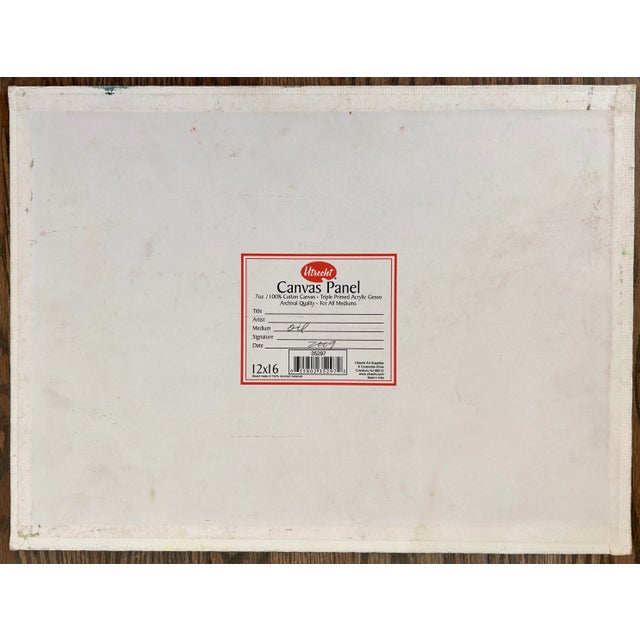 Textile Original American Still Life Oil Painting For Sale - Image 7 of 8