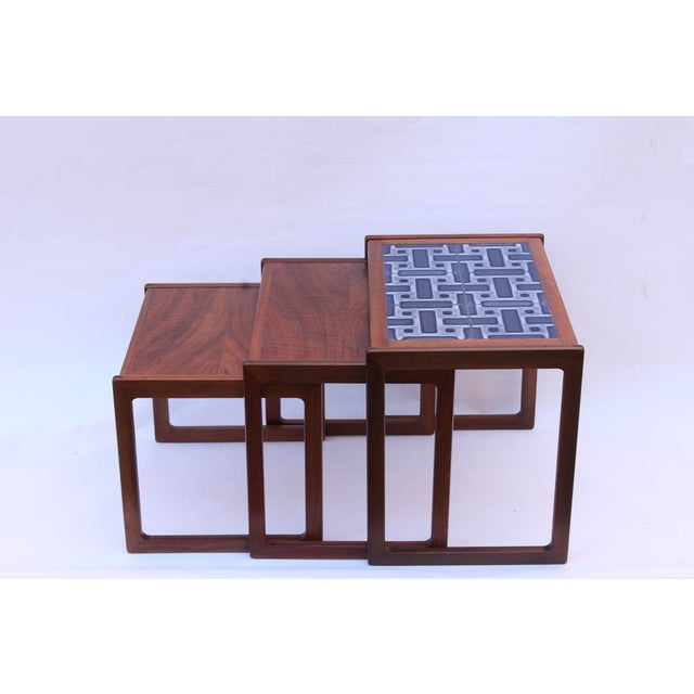 Vintage Nesting Tables from Jason Møbler, Set of 3 For Sale - Image 10 of 18