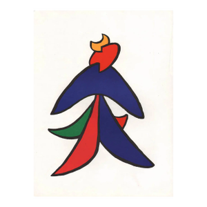 Calder Lithograph Dm04141 Derriere Le Miroir 1963