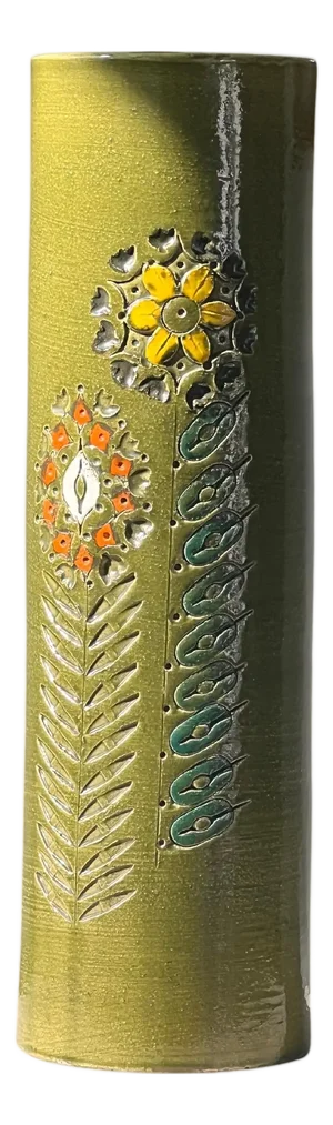 A Monumental Vintage Italian Ceramic Vase By Bitossi, 1960S