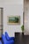 Wood 1950's Landscape Painting in Original Frame. Oil on Panel "Palmtrees on Sumatra" For Sale - Image 7 of 7