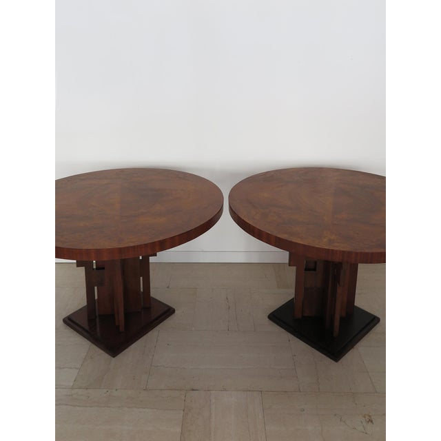 1930s Gueridon Tables with Sculptural Base, Italy, 1930s, Set of 2 For Sale - Image 5 of 18
