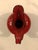1970s Small Italian Red Ceramic Pitcher For Sale - Image 4 of 8