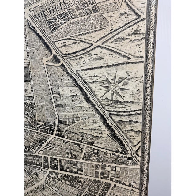 Plan De Paris Map Wall Divider For Sale In San Francisco - Image 6 of 11