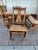 Wood 1980s Solid Pine Wood Dining Set For Sale - Image 7 of 12