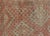 Orange Colorful Vintage Turkish Embroidered Flat-Weave in Diamond Design in Orange 5'11" X 7'6" For Sale - Image 8 of 11