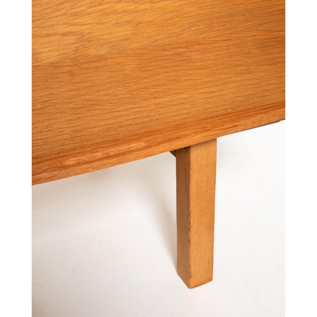Wood Oak Compact Sideboard from AB Kinnarps, Sweden, 1960s For Sale - Image 7 of 12