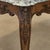 Antique French Régence Style Carved Oak Sainte Anne Marble End Table For Sale - Image 14 of 18