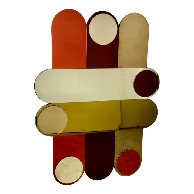 Circus Mirror in Smoked Glass, 1994 For Sale