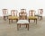 Chippendale Set of Six Italian Chippendale Style Walnut Dining Chairs For Sale - Image 3 of 12