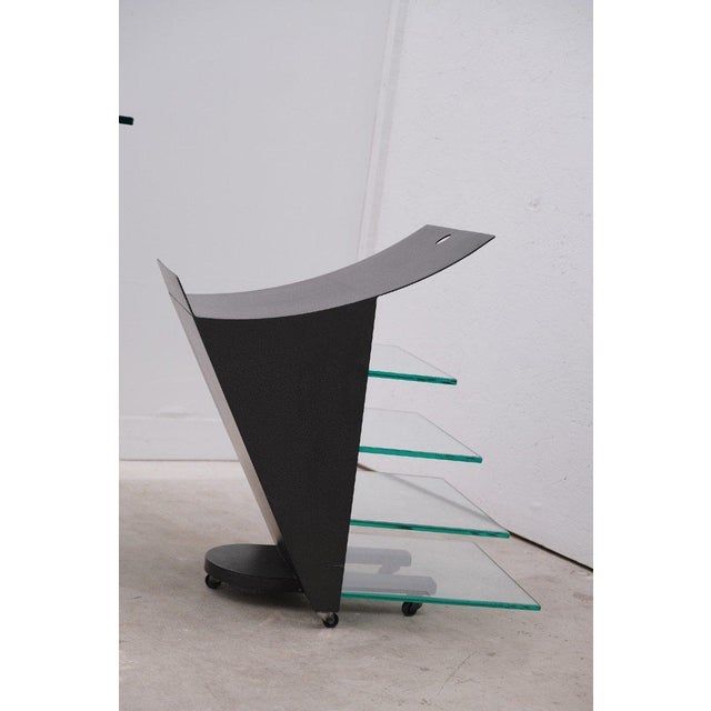 Desk and Rolling Block 007 by Hélène Galdini for H. Galdini, 1980 For Sale - Image 6 of 11