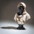 Bust of an African Man, 20th Century, Marble For Sale - Image 4 of 18