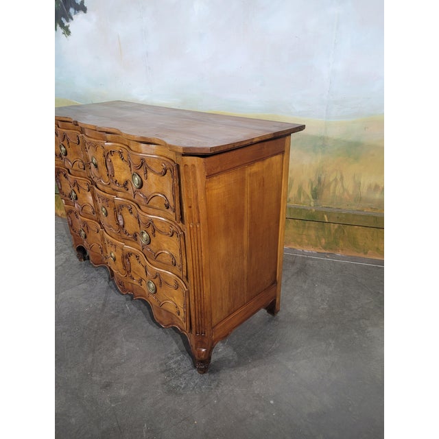 Crossbow Chest of Drawers in Cherry For Sale - Image 6 of 13