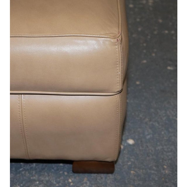 Ottoman in Brown Leather from Multiyork For Sale - Image 14 of 18