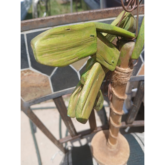 Vintage Folk Art Palm Tree For Sale In Naples, FL - Image 6 of 9