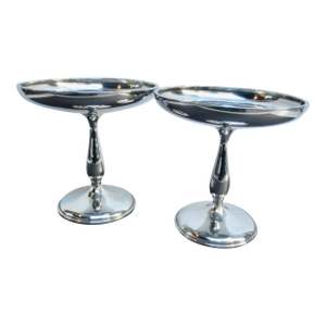 Sterling Silver Wallace Compote Stands-Pair of 2---- 24 DWT