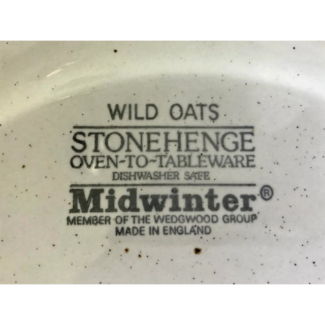 1960s 1960's Midwinter Stonehenge English Pottery Serving Set - 7 Pieces For Sale - Image 5 of 8