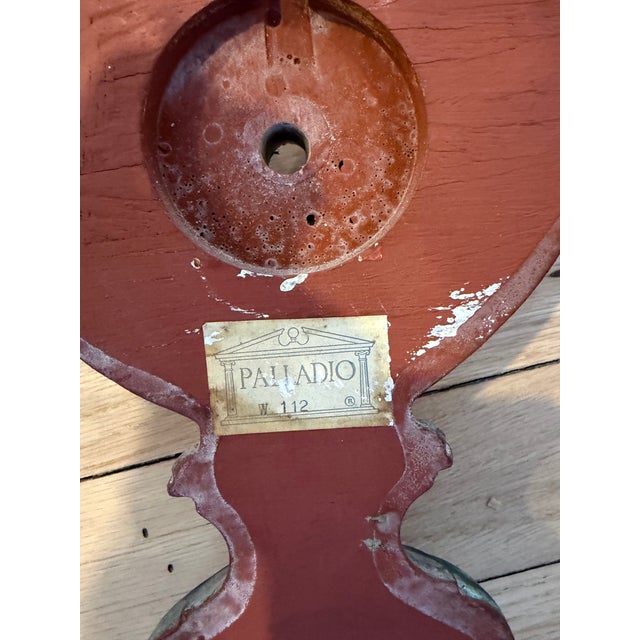 1960s 1960s Palladio Italian Mid Century Wall Sconces - A Pair For Sale - Image 5 of 6