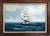 Listed Artist Hewett Jackson Original Oil Painting Tall Ship Seascape Framed For Sale - Image 9 of 10