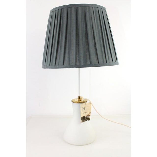 Table Lamp with Light Foot from Rupert Nikoll, 1950s For Sale - Image 6 of 15