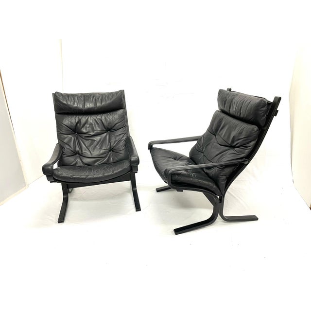 Animal Skin Set of Siesta Armchair by Ingmar Relling for Westnofa, 1970s For Sale - Image 7 of 8