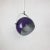 Adjustable Pop Art Hanging Light with Purple Spot in the style of Panton, Germany, 1970s For Sale - Image 3 of 13