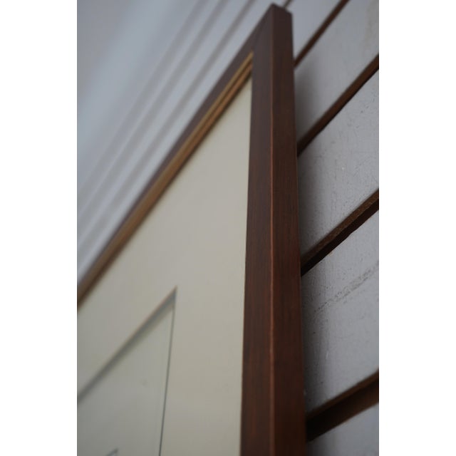 Set of 7 Vintage Framed Colored Engravings Etchings Military Ships For Sale - Image 12 of 15