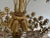 Gold Sparkling Floreal Murano Chandelier, 1980s For Sale - Image 8 of 9