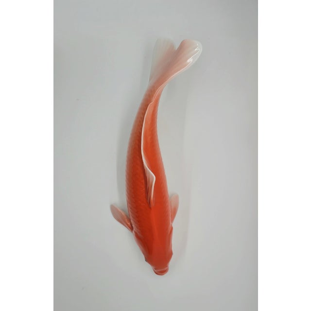 Mid 20th Century Vintage Noritake Japan Koi Fish Bone China Nippon Toki Kaisha For Sale - Image 5 of 11