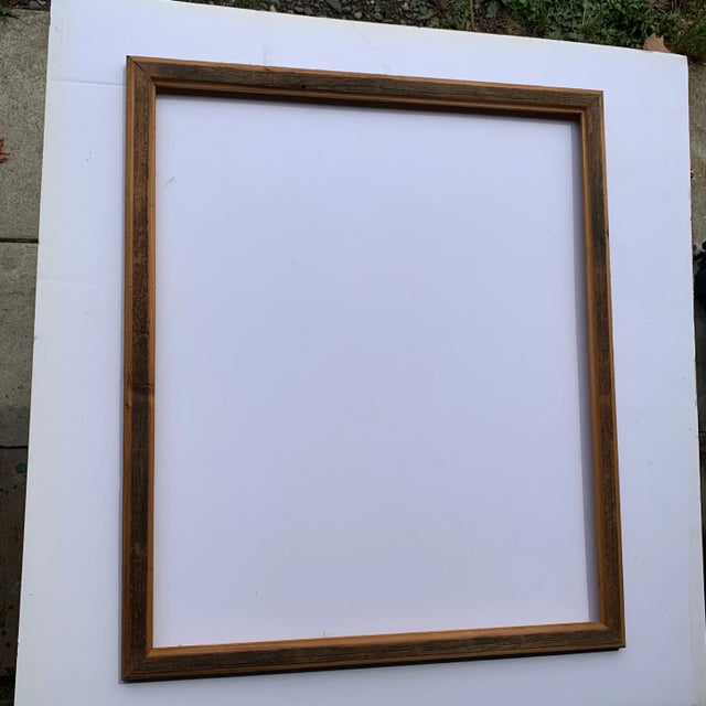 Wood Barn Wood Salvage Picture Frame For Sale - Image 7 of 7