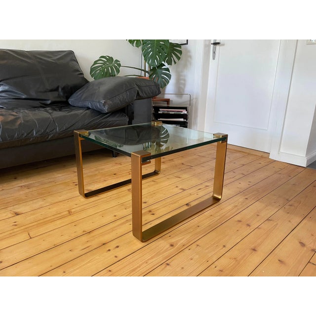 Golden Side Table by Ronald Schmitt, 1970s For Sale - Image 8 of 10