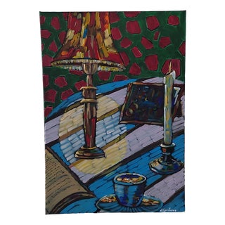 Natalia Vypritskaia, An Hour of Silence, 2026, Acrylic on Canvas For Sale