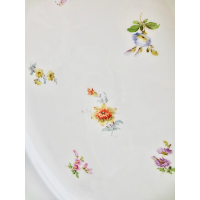 White Meissen Scattered Flowers Service Pieces- 6 Pieces For Sale - Image 8 of 11