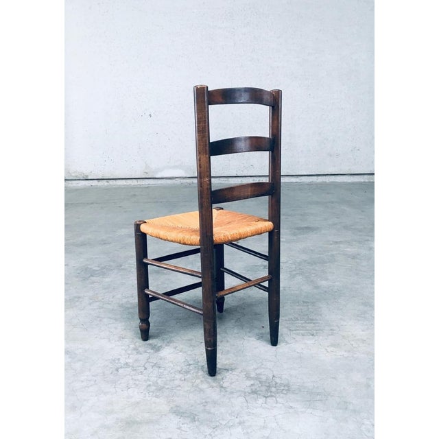 French Provincial Design Rush Dining Chairs, 1940s, Set of 8 For Sale - Image 13 of 18