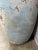 Blue Pair of Large Atelier Vierkant Style Planters - Ocean Blue Patina Barrel Pots For Sale - Image 8 of 12