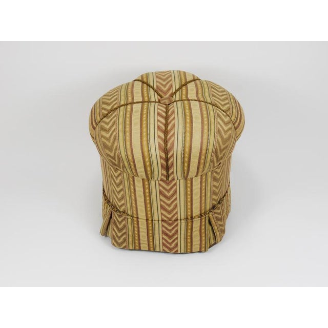 Art Deco Ottoman by Friedrich Otto Schmidt, Vienna, 1925 For Sale - Image 17 of 18