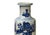 Oriental Blue White People House Gathering Graphic Porcelain Art Vase For Sale - Image 9 of 17