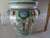 A fabulous late 19th early 20th century embossed fish bowl with exquisite painting and design. Inside Diameter 15.5"