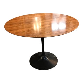 Knoll Saarinen Round 42" Dining Table Wood Top For Sale