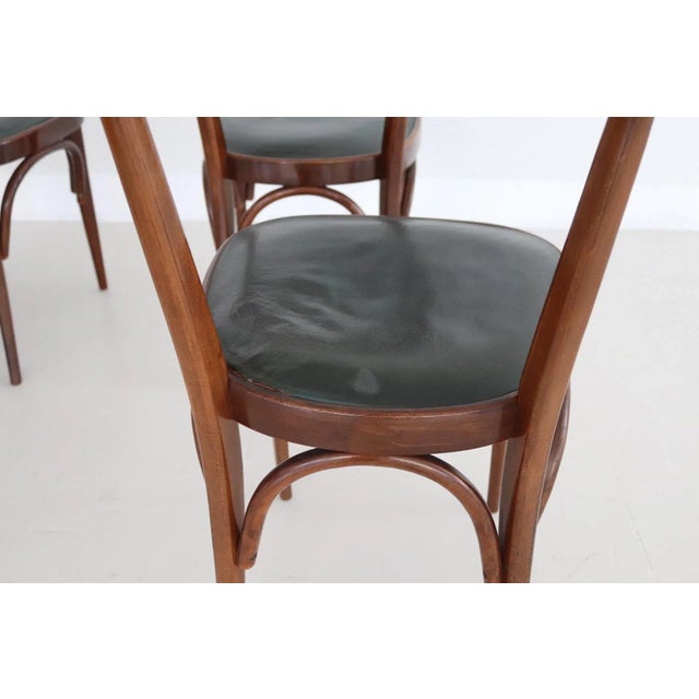 Midcentury Modern Italian Dining Chairs, 1950s, Set of 6 For Sale - Image 14 of 18