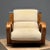 Wood Art Deco Lounge / Accent Chair, James Rosen for Pace, Macassar Ebony, Labeled For Sale - Image 7 of 12