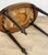 Antique Traditional Mahogany Floral Needlepoint Oval Vanity Seat Stool For Sale - Image 10 of 10
