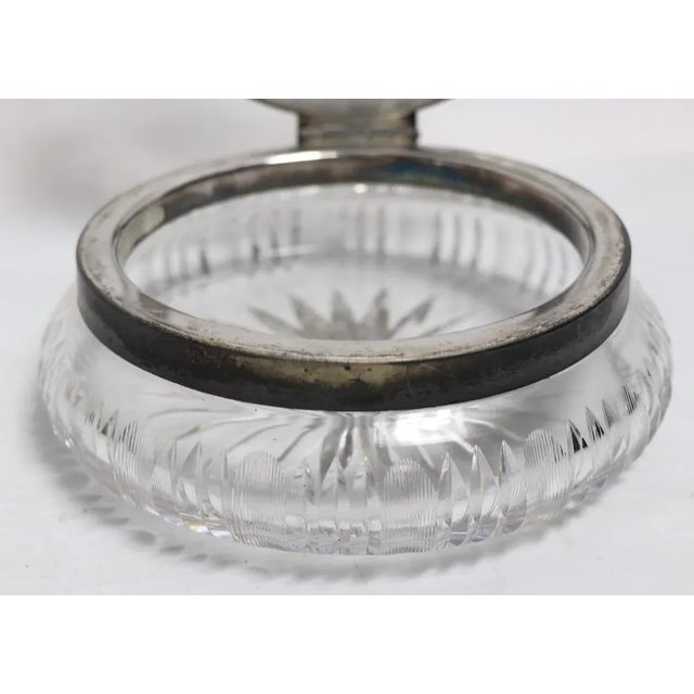 Metal Brilliant Cut Powder Jar, Jewelry Box by C F Monroe For Sale - Image 7 of 12