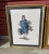 Vintage Blue Boy Needlepoint Framed Art. Needlepoints from famous paintings by Thomas Lawrence and Thomas Gainsborough....